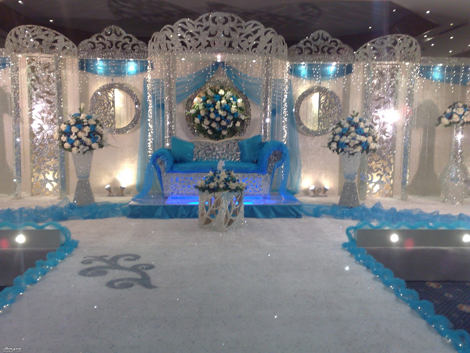 Between You and Me ARABIC WEDDING  STAGE DECORATION