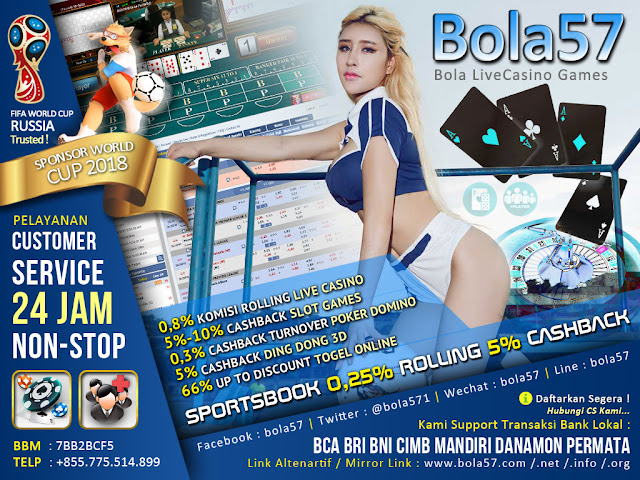 Bola57.org Agen Judi Bola dan Live Casino Online Terpercaya