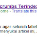 Trik Agar Seluruh Label Breadcrumbs Terindex Google