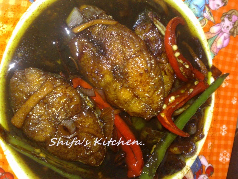 ~ShiLLa CaKeS HoUse~: Ikan tenggiri masak kicap