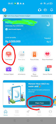 Cara pinjam uang di Julo 2025
