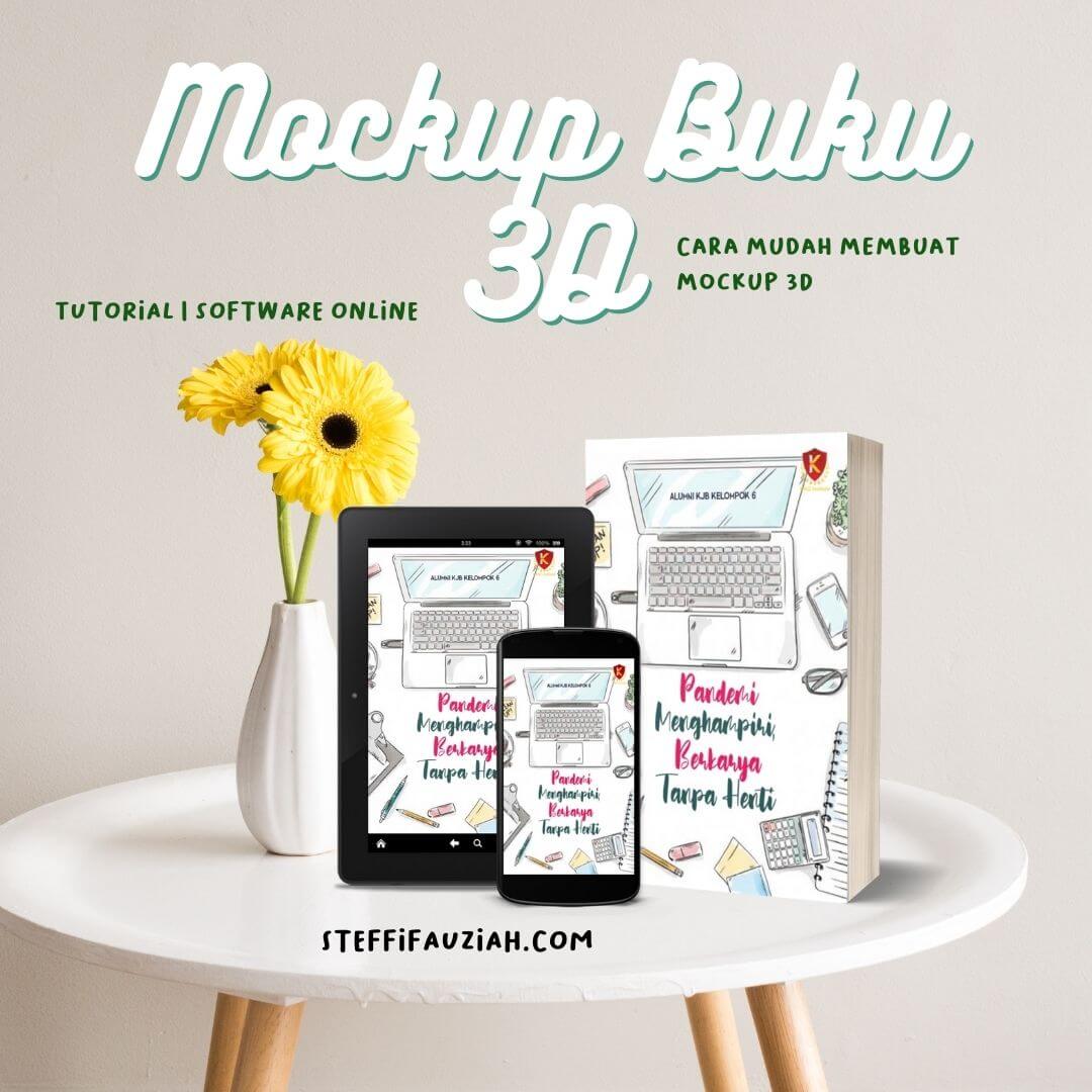 Download Begini Cara Mudah Membuat Mockup Buku 3D — steffifauziah's ...