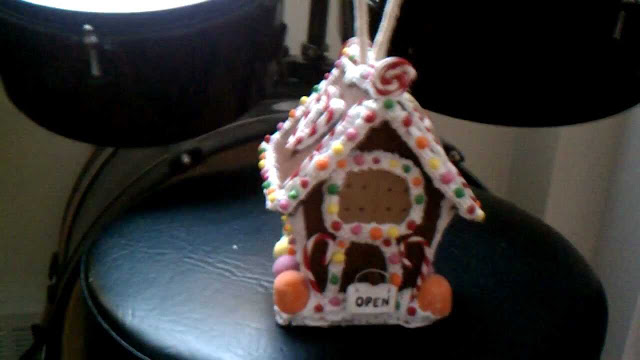 Gingerbread Bird House