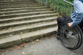 wheelchair - steps photo