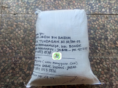 Benih Padi Pesanan   JENAL ABIDIN Indramayu, Jabar.   (Setelah di Packing).