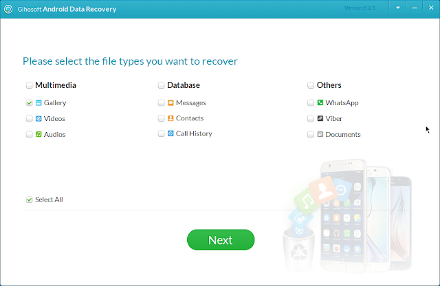 أفضل برنامج إسترجاع الملفات المحذوفة للهاتف Gihosoft Free Android Data Recovery