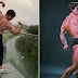  Joseph Baena Recreated Arnold Schwarzenegger Famous Pose in Style