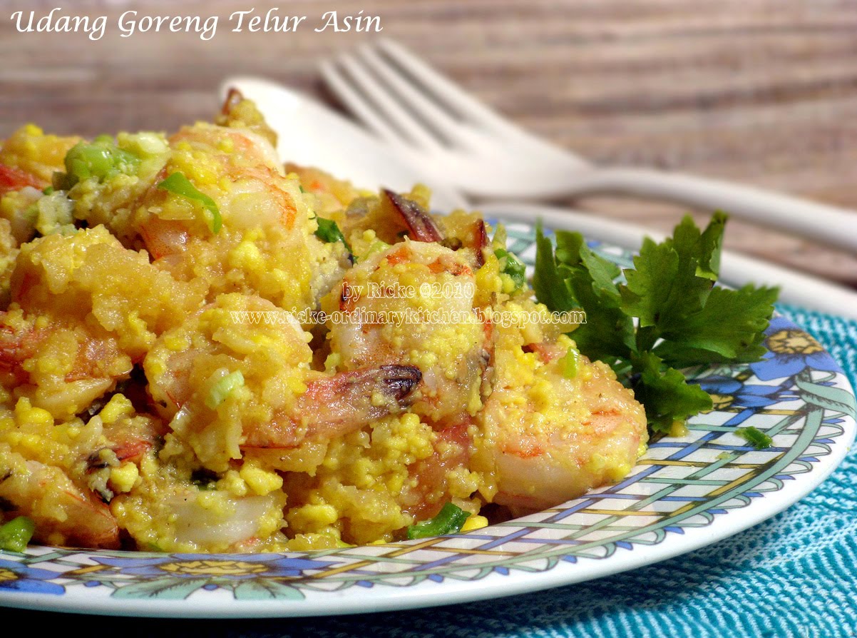 Just My Ordinary Kitchen UDANG  GORENG TELUR  ASIN 