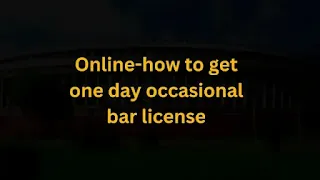 शादी, पार्टी या अन्य अवसर पर मदिरा पान के लिए एक दिन का लाइसेंस कैसे ले ? Online-how to get one day occasional bar licesne