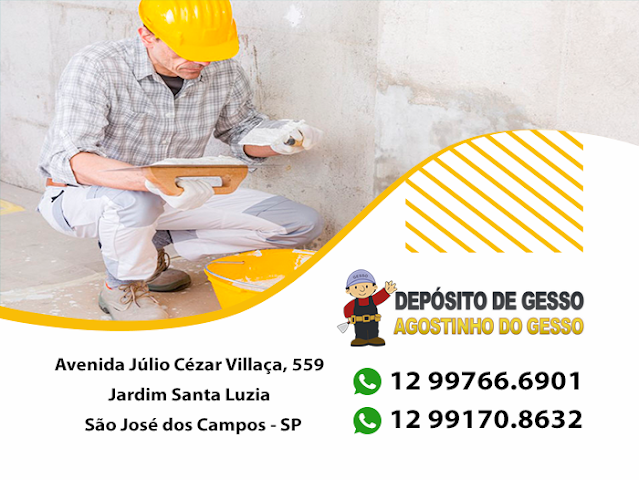 Depósito de Gesso em SJC - Agostinho do Gesso