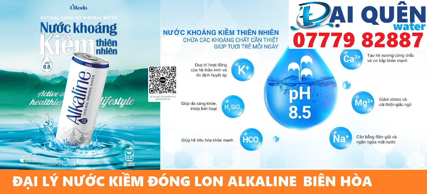 Đại lý nước đóng Lon ở tại thành phố Biên Hòa- ĐẠI QUÊN water 0777982887
