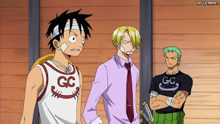 ワンピース アニメ 314話 ルフィ ゾロ サンジ | ONE PIECE Episode 314 Water 7