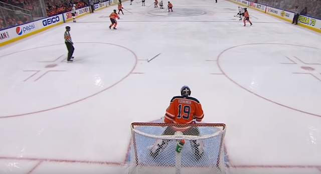 Darnell Nurse penalized for tossing stick to own goalie 2/6/2020