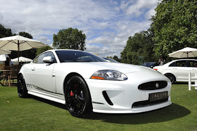 2011 Jaguar XKR Black Pack in park