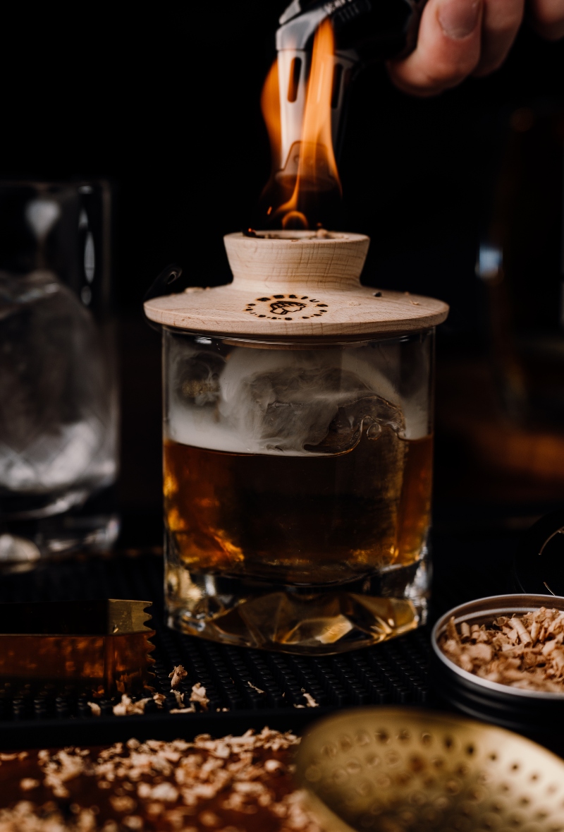 Make the Perfect Smoked Cocktail at Home with Helius Originals