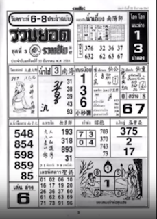 Thai Lottery First 4pc Paper Magazines For 01.01.2019 | VIP 