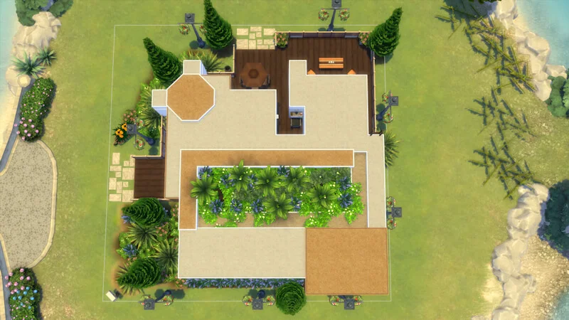 The Sims 4 Residential Lot