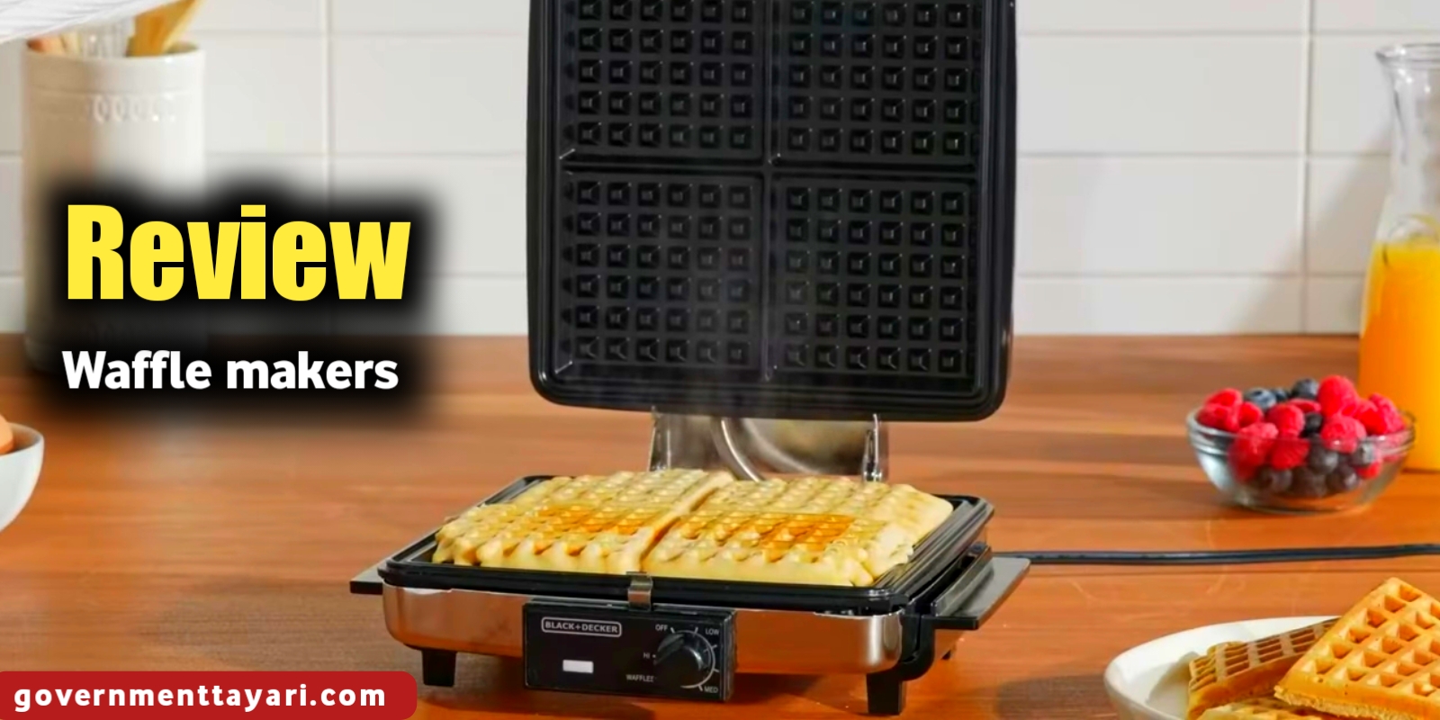 Ready to make your mornings brighter and your breakfasts more delicious  with waffle maker