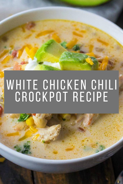 White Chicken Chili Crockpot Recipe