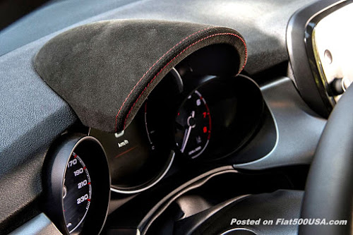 Fiat 500X Sport Alcantara Cluster Brow