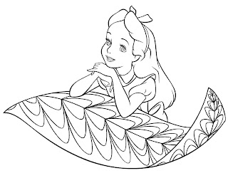alice in wonderland coloring pages,disney coloring pages