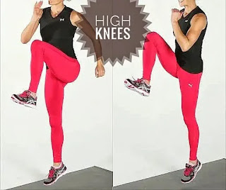 High knees