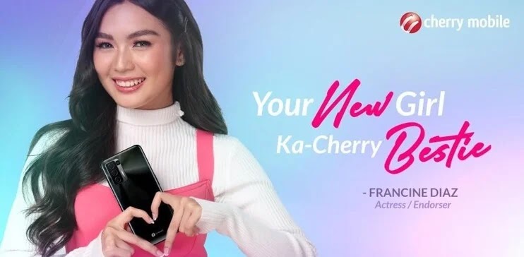 Francine Diaz is Cherry Mobile's Newest Face