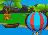 Cute Boy Parachute Escape - Juegos de Escape