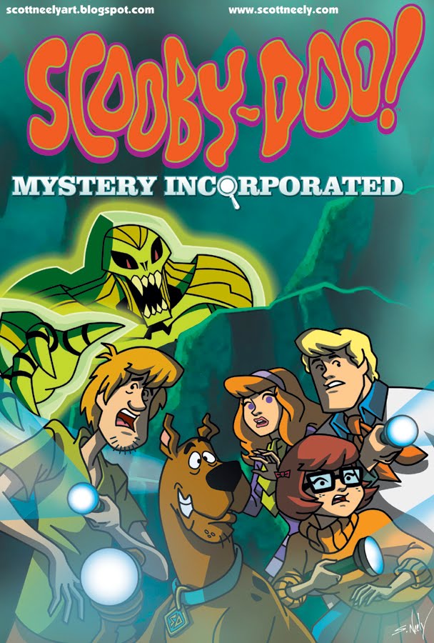 Scott Neely's Scribbles and Sketches!: SCOOBY-DOO MYSTERY ...