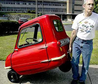 Peel P50, mobil ringan, mobil teringan, mobil teringan dunia, mobil terkecil