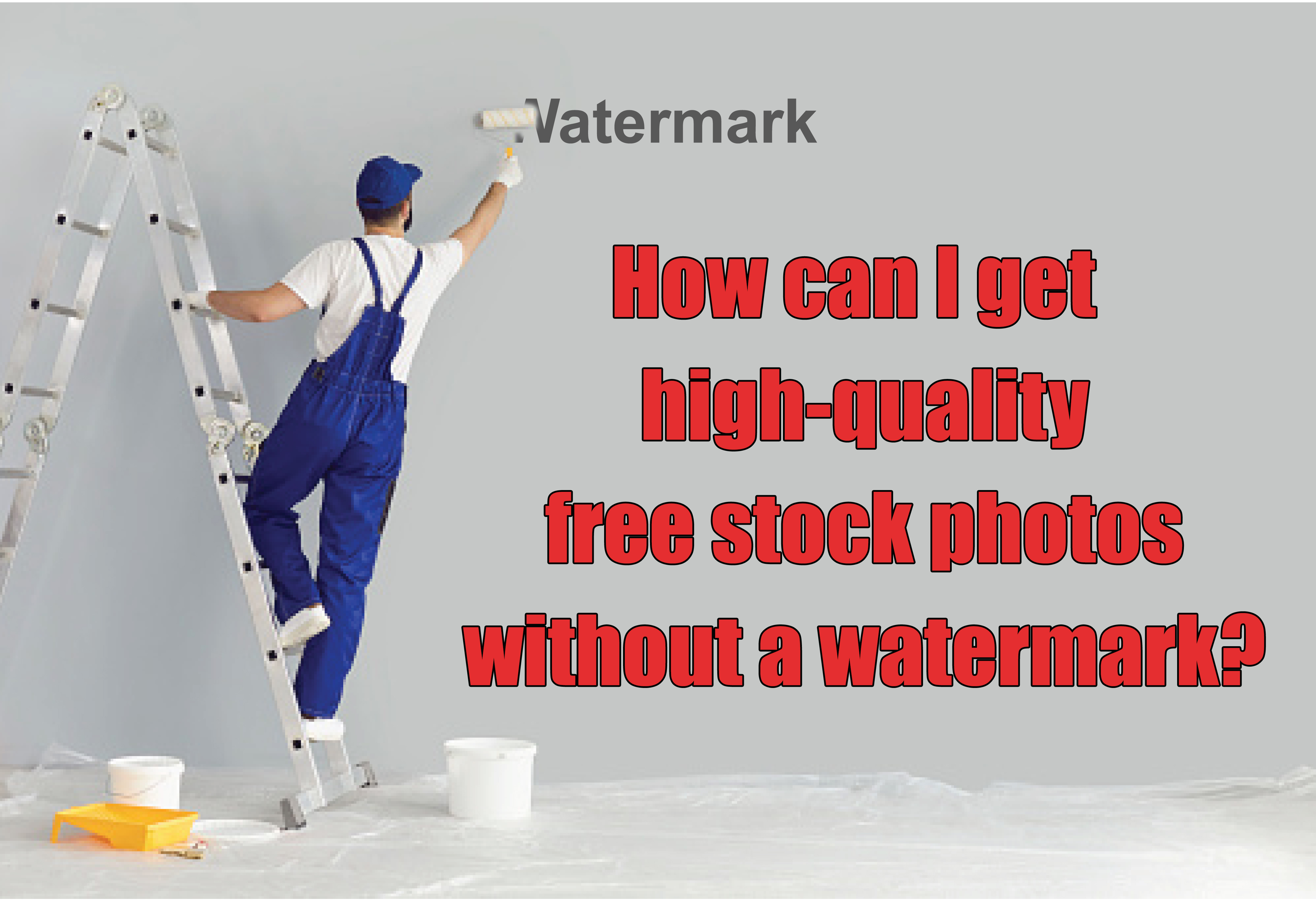 How can I get high-quality free stock photos without a watermark