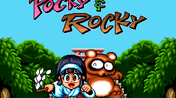 Pocky & Rocky / Kiki KaiKai - Nazo no Kuro Mantle (ROMs)(SNES)(MEGA)(U)(E)(J)(BS)