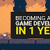 How to Become a 2D Game Developer in One Year.#Gamedev #Gamedevelopment