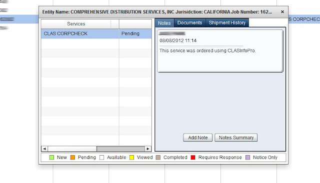 CLASInfo Pro(TM) Find Invoices image