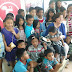 Boots Anson Roa And TV5 Treat 30 Children Of Burnham Park Vendors To A Meaningful Read Along Program