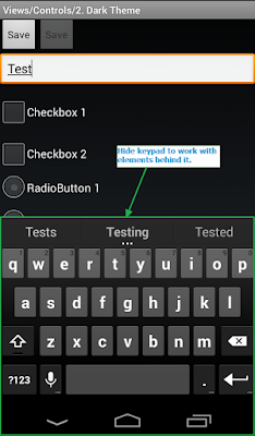  inward android device is 1 of the mutual activeness Appium - Hide Android Keyboard During Test