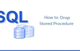 How to drop store procedure in SQL