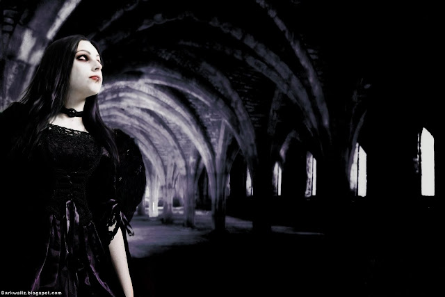 Dark Gothic Girls Desktop Wallpapers