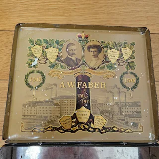 FABER CASTELL 150TH ANNIVERSARY TIN CASE (1911)