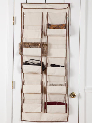 0ver-the-door purse organizer