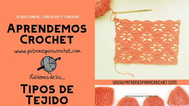 Cuáles son los tipos de tejido a crochet | Aprende crochet desde el principio