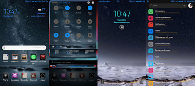 Download iOS 12 ( iPhone X ) Black Night Theme for Samsung Android Oreo & Nougat