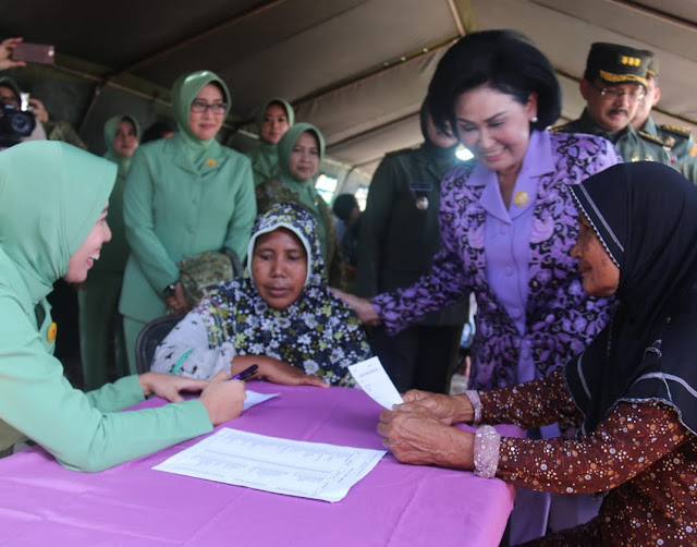  Dharma Pertiwi Gelar Bakti Sosial Kesehatan di Desa Tanjung Kait Banten