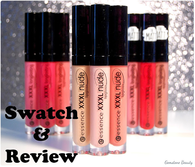 xxxl longlasting lipgloss swatch, review