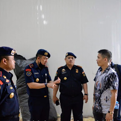 Inspeksi Pengawasan Unit Pengolahan Ikan di Gabion Belawan, KPP Bina PT BSA Terkait Ketentuan Perizinan