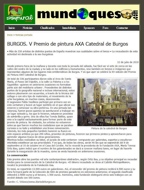 CATEDRAL-BURGOS-PINTURA-DIARIO-WEB-CUADROS-PINTOR-ERNEST DESCALS