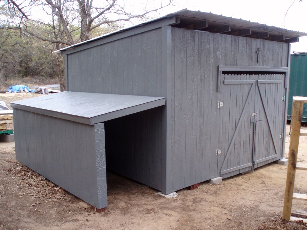 DIY Pallet Shed