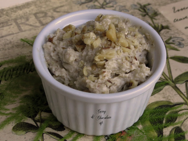 Crema de gorgonzola y nueces - Gorgonzola and walnuts spread