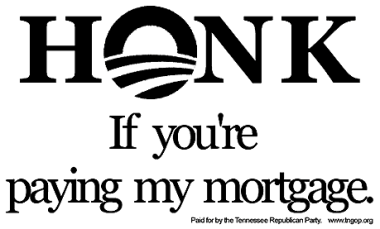 Honk! If you're paying my mortgage