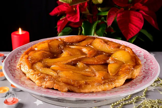 Tarta tatin de peras